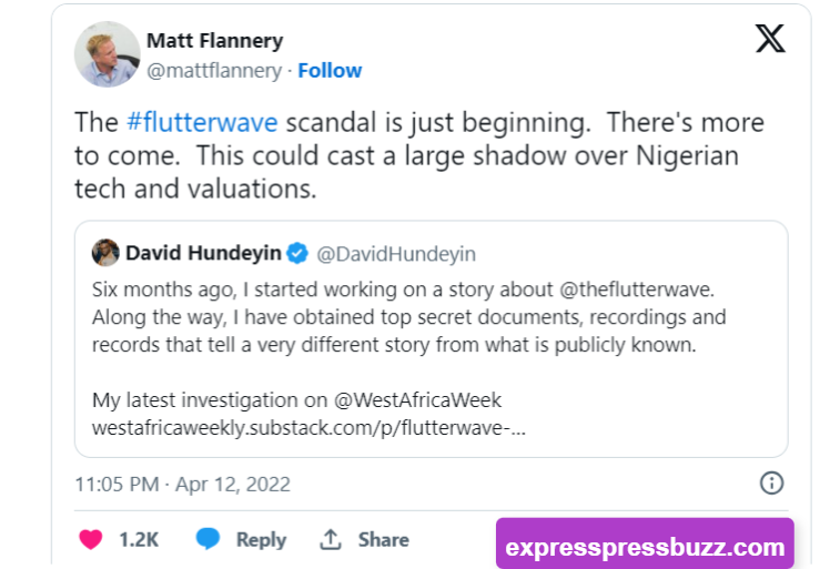 Flutterwave Scandal